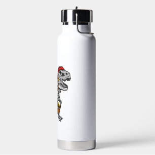 Botella De Agua Esqueleto de dinosaurio pirata de Halloween