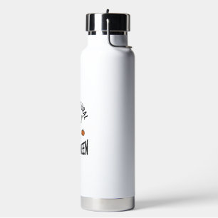 Botella De Agua Esqueleto de Halloween Sobrenatural Divertido Vint