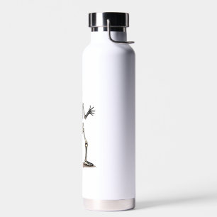 Botella De Agua Esqueleto haciendo el Dab � Camiseta divertida de 