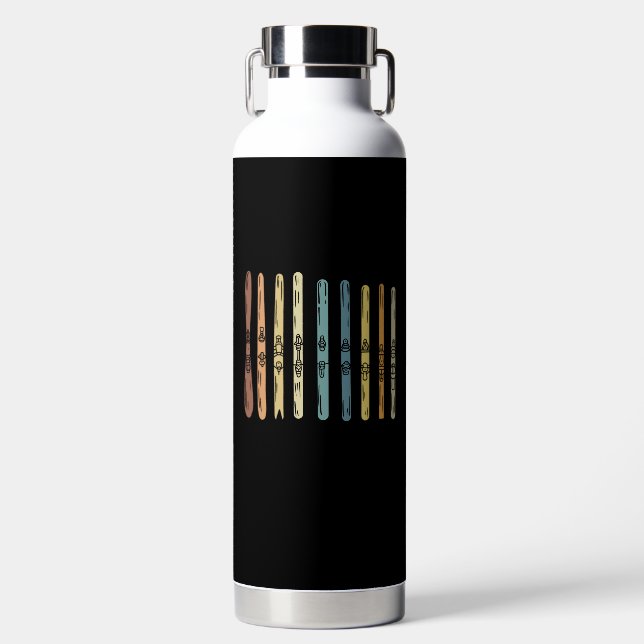 Botella De Agua Esquí - Colección de tablas de esquí (Delantero)