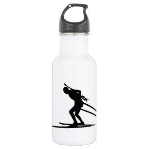 Botella De Agua Esquí del Biathlon