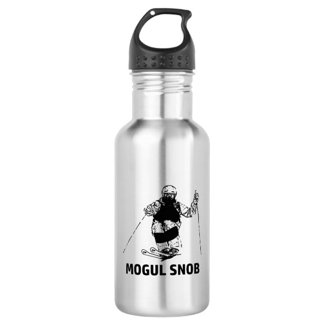 Botella De Agua Esquiador de Mogul (Anverso)