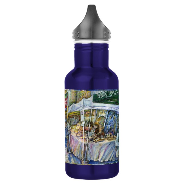 Botella De Agua Esquina de la granja de cerdo volador y vino un po (Izquierda)