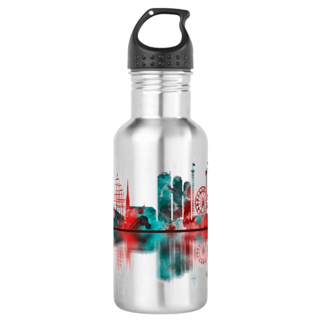 Botella De Agua Esquina de Suecia de Gotemburgo (Anverso)