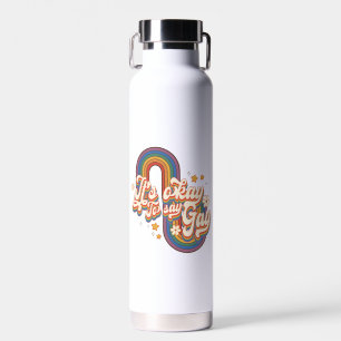 Botella De Agua Está bien decir gay - Orgullo arcoiris LGBTQ
