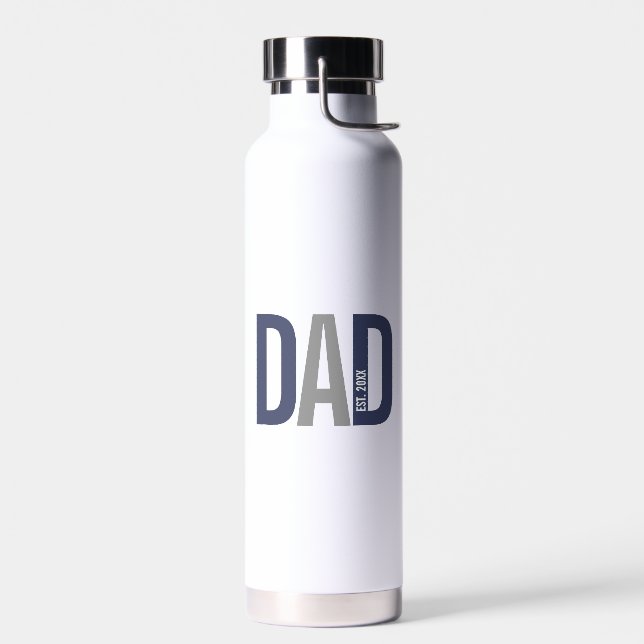 Botella De Agua Establecimiento de un padre moderno con personalid (Izquierdo)
