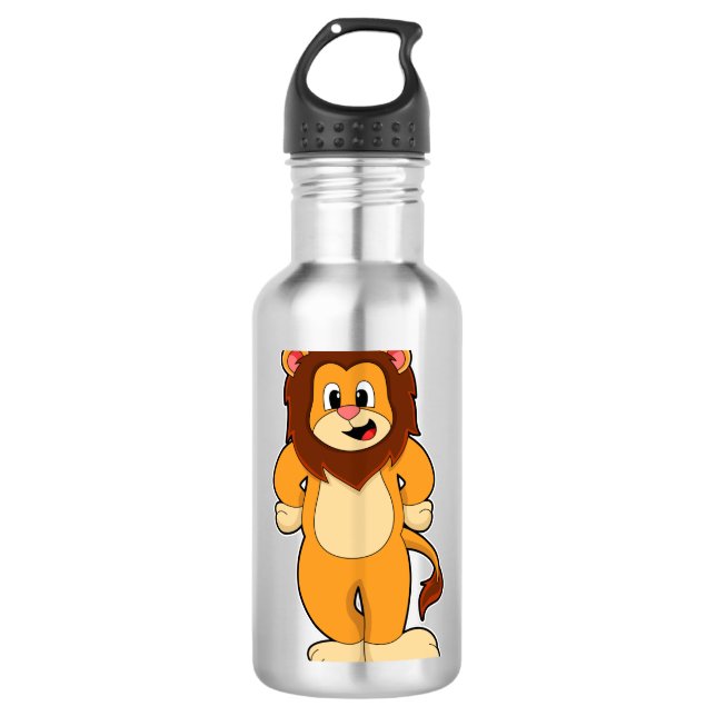 Botella De Agua Estacionamiento de los leones (Anverso)