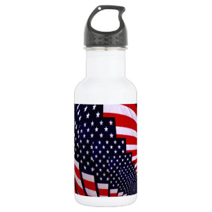 Botella De Agua Estados Unidos, América Love_