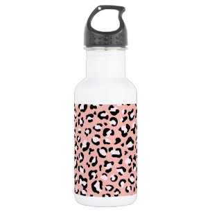 Botella De Agua Estampado de leopardo, manchas de leopardo, leopar