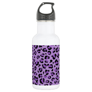 Botella De Agua Estampado de leopardo, manchas de leopardo, leopar