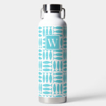 Estampado Náutico de Bloque de Pescado - Monograma