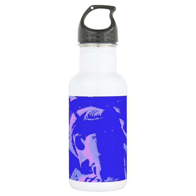 Botella De Agua Estatua azul de la libertad (Anverso)