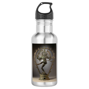Botella De Agua Estatua de la diosa Shiva bailando