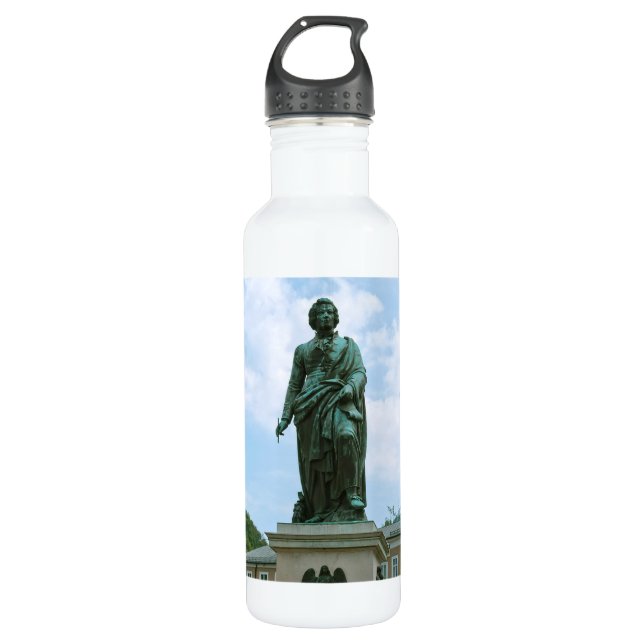 Botella De Agua Estatua de Mozart en Salzburgo (Anverso)