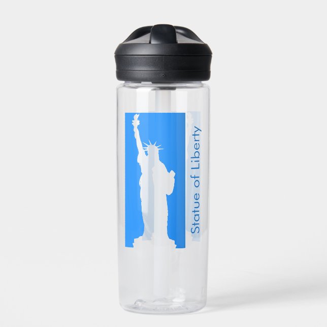 Botella De Agua Estatua personalizada de la libertad Nueva York EE (Delante)