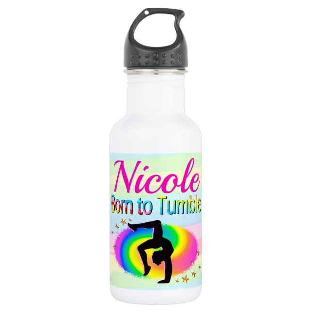 BOTELLA DE AGUA ESTE GIMNASIO NACIÓ PARA TOMAR (Anverso)