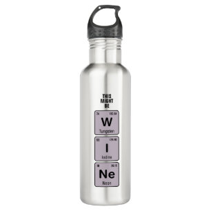 Botella De Agua Éste pudo ser elementos del vino
