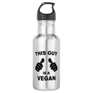 Botella De Agua Este Tipo Es Vegan