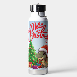 Botella De Agua Estegosauro de Navidades infantiles curas/extravag
