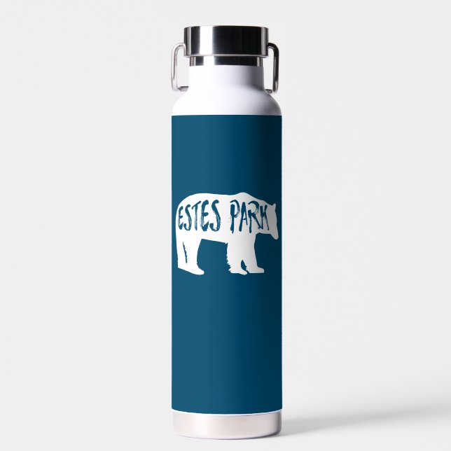 Botella De Agua Estes Park Colorado Bear (Delantero)