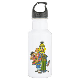 Botella De Agua Estilo clásico Bert y Ernie