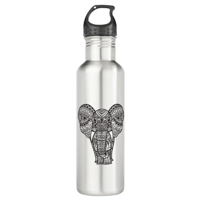 Botella De Agua Estilo decorativo del elefante (Anverso)