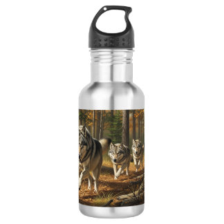 Botella de agua estilo lobo 1