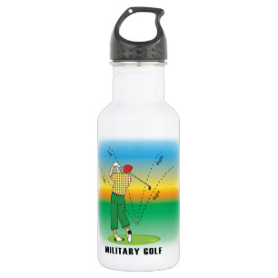 Botella De Agua Estilo militar GOLF