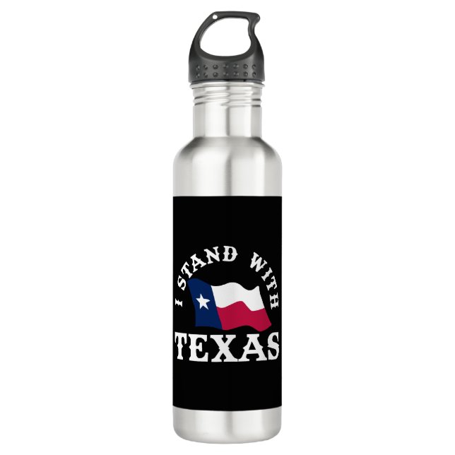 Botella De Agua Estoy De Acuerdo Con Texas (Anverso)