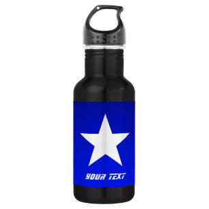 Botella De Agua Estrella azul