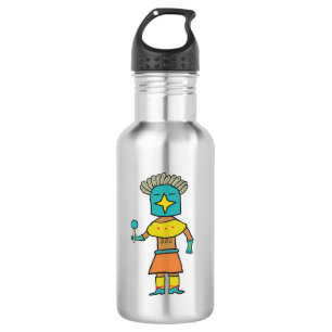 Botella De Agua Estrella azul Kachina