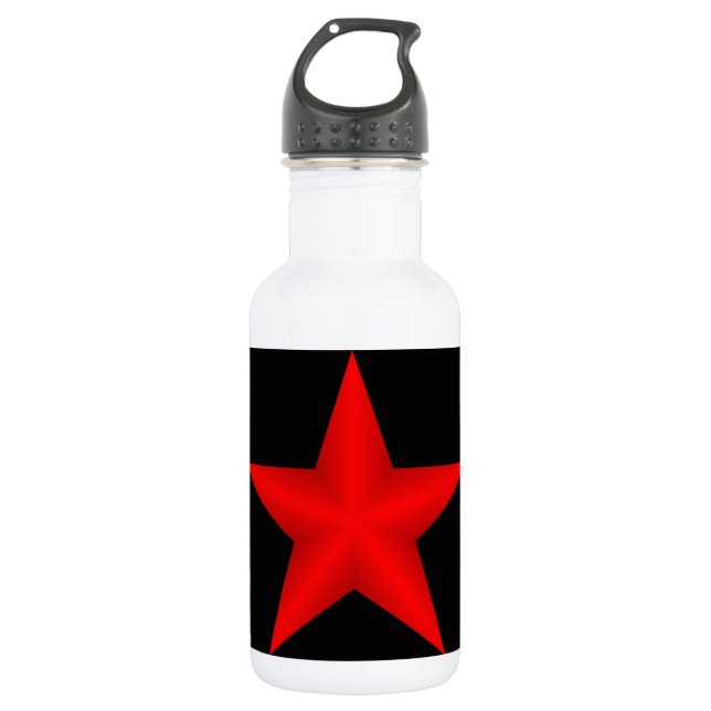 Botella De Agua Estrella roja (Anverso)