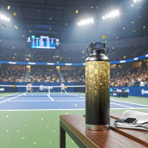 Estrellas del arcoiris del espacio de oro