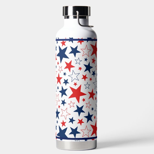 Botella de agua Estrellas Patrióticas (Izquierda)