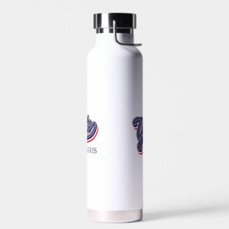 Botella De Agua Estrellas y franjas electorales personalizadas