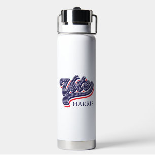 Botella De Agua Estrellas y franjas electorales personalizadas