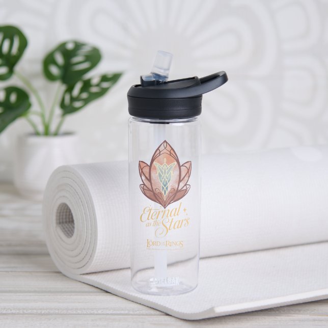 Botella De Agua Eterno como las Estrellas Evenstar Gráfico (Yoga)