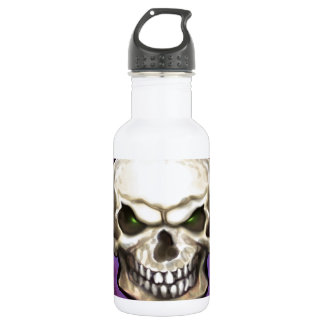 Botella De Agua Evil Skull