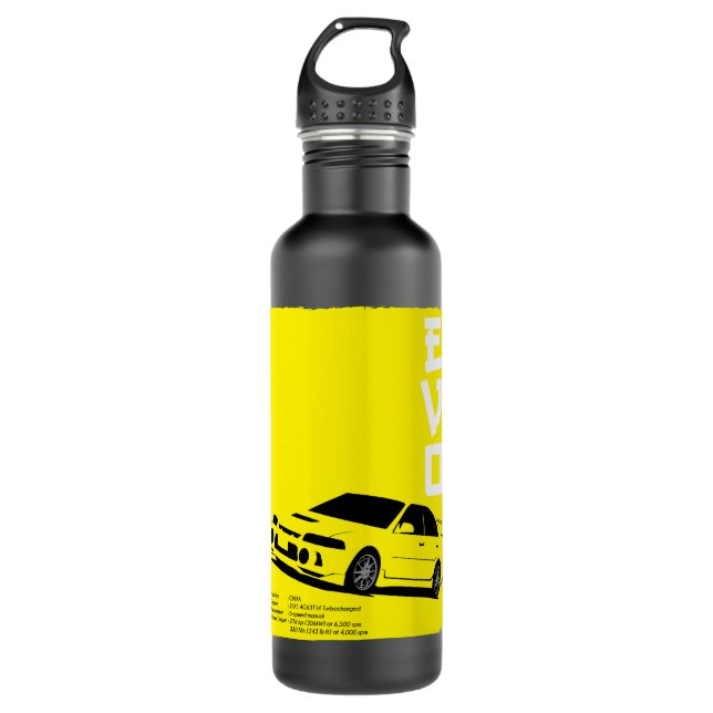 Botella De Agua Evolución Retro Lancer Iv (Anverso)