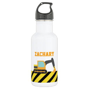 Botella De Agua Excavadora naranja, Vehículo de Construcción, Para