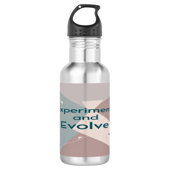 Botella De Agua Experimentar y Evolucionar (Anverso)