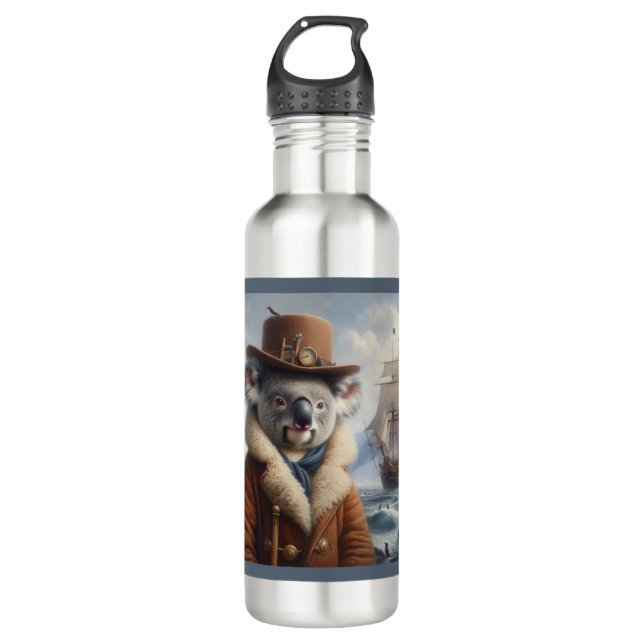 Botella De Agua Explorador del Ártico de Koala (Anverso)