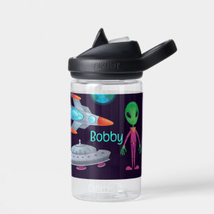 Botella De Agua Explorador del espacio exterior Cohetes OVNI Agreg