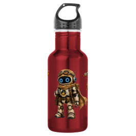 Botella De Agua Explorador Robot Viajero del Desierto AIC