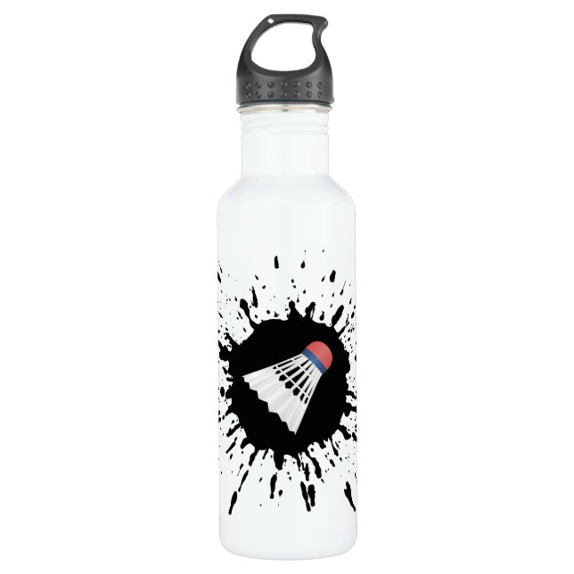 Botella De Agua Explosión del bádminton (Anverso)