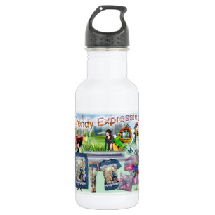 Botella De Agua Expresiones de moda