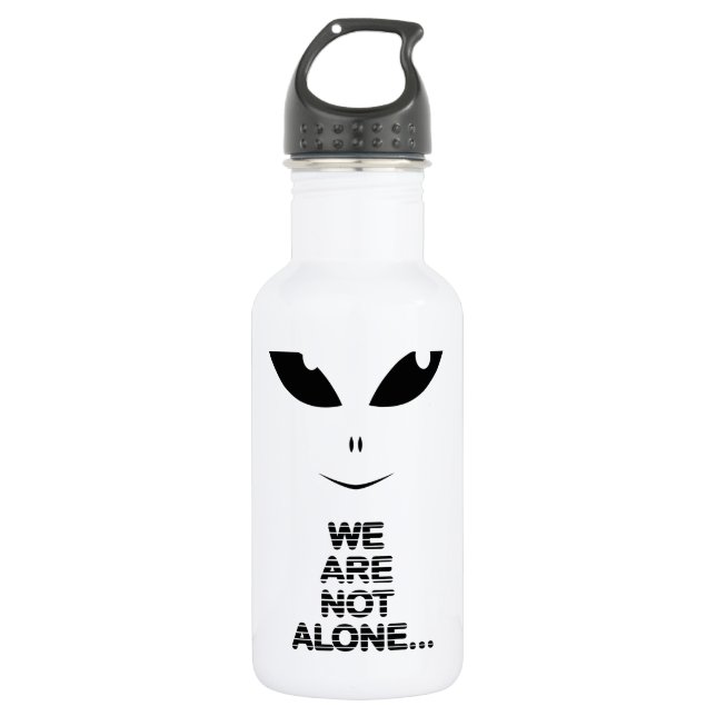 Botella De Agua Extranjero-no somos solos (Anverso)