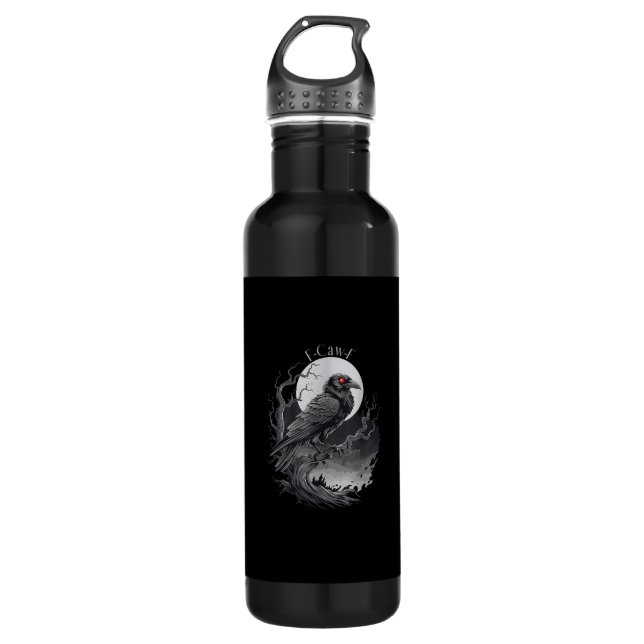 Botella De Agua F-Caw-F Bird Creative Art (Anverso)