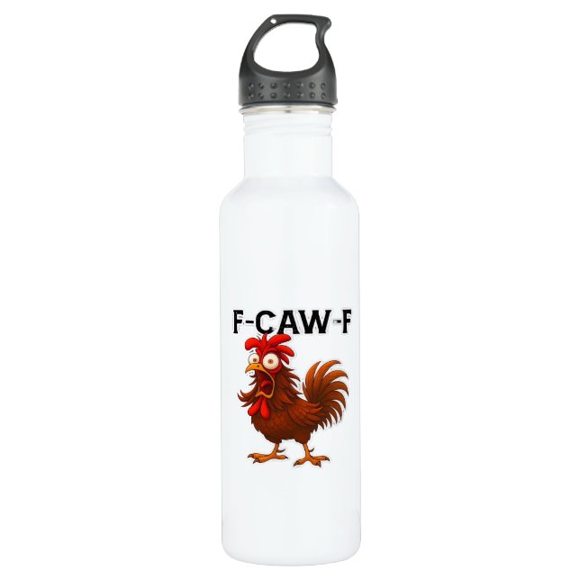Botella De Agua F-Caw-F Chicken Classic (Anverso)