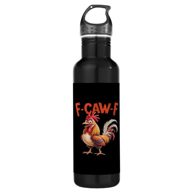Botella De Agua F-Caw-F Chicken Classic Creative Style (Anverso)